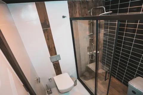 آپارتمان در  Alanya ، ترکیه 1 خوابه ، 65 متر مربع.  شماره 223629 - 30