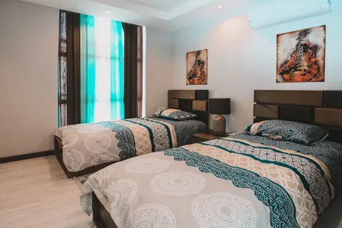 آپارتمان در  Alanya ، ترکیه 1 خوابه ، 65 متر مربع.  شماره 223629 - 16