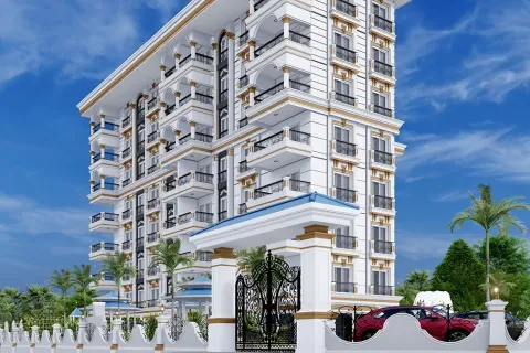 1+1 Lejlighed  i Alanya, Antalya, Tyrkiet Nr. 223633 - 9