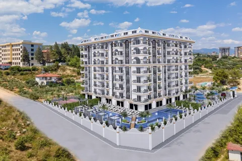 1+1 Lejlighed  i Alanya, Antalya, Tyrkiet Nr. 223633 - 4