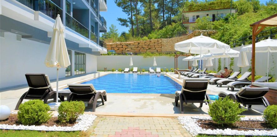 Daire  1+1  Alanya, Antalya, Türkiye №216923