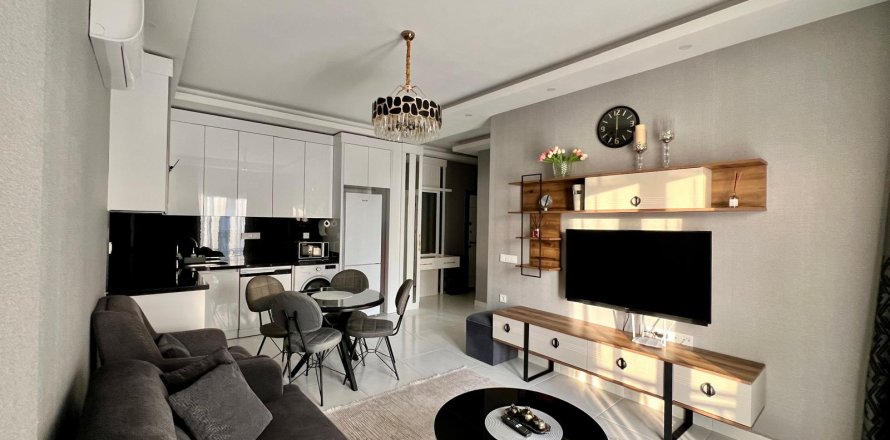 آپارتمان در  Mahmutlar ، ترکیه 1 خوابه ، 55 متر مربع.  شماره 218100