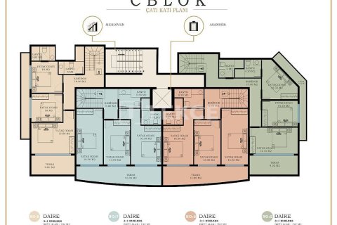 3+1 Leilighet i Alanya, Antalya, Tyrkia Nr. 237447 - 28