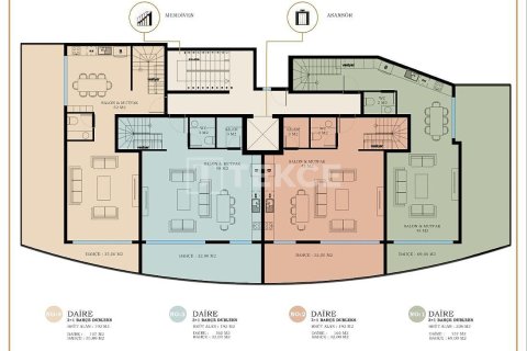 3+1 Leilighet i Alanya, Antalya, Tyrkia Nr. 237447 - 29