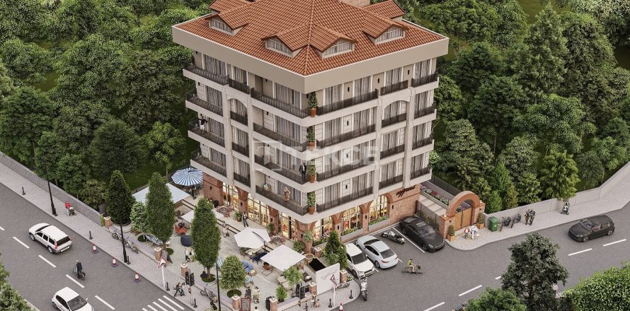 آپارتمان در Alanya ، ترکیه 2 خوابه ، 100 متر مربع. شماره 215804