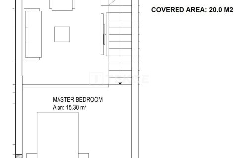آپارتمان در  Famagusta ، ترکیه 1 خوابه ، 60 متر مربع.  شماره 224407 - 14