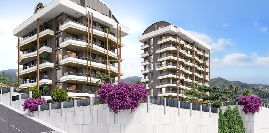 2+1 Lejlighed i Alanya, Antalya, Tyrkiet Nr. 226434