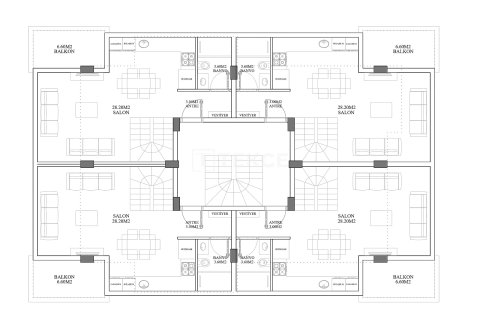 3+1 Lägenhet i Antalya, Turkiet Nr. 225477 - 10