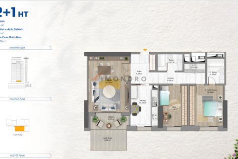 Apartment for sale  in Umraniye, Istanbul, Turkey, 2 bedrooms, 90m2, No. 223065 – photo 6