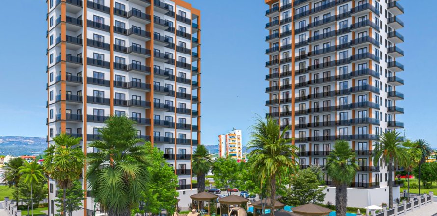 2+1 Lejlighed i Mezitli, Mersin, Tyrkiet Nr. 221940