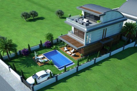 4+1 Villa i Fethiye, Mugla, Turkiet Nr. 234282 - 5