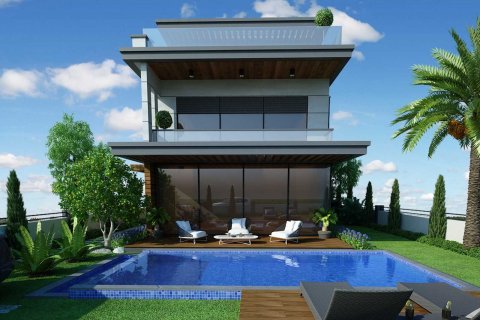 4+1 Villa i Fethiye, Mugla, Turkiet Nr. 234282 - 1