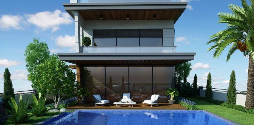 4+1 Villa i Fethiye, Mugla, Turkiet Nr. 234282