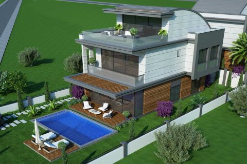4+1 Villa i Fethiye, Mugla, Turkiet Nr. 234282 - 6