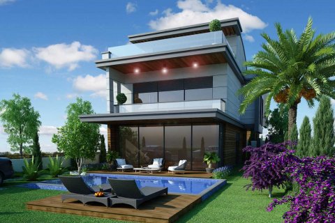 4+1 Villa i Fethiye, Mugla, Turkiet Nr. 234282 - 3