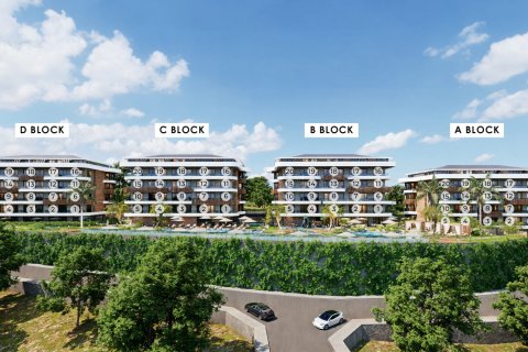 2+1 Lejlighed  i Kestel, Antalya, Tyrkiet Nr. 224631 - 3