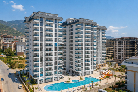 2+0 Penthäuser  in Mahmutlar, Antalya, Türkei Nr. 232214 - 1