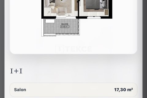 آپارتمان در Izmir ، ترکیه 2 خوابه ، 73 متر مربع. شماره 228896 - 13