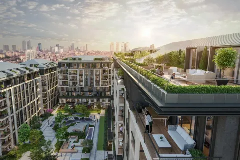 Продажа квартиры  в Стамбуле, Турция 6 комн., 502м2, №216371 – фото 6