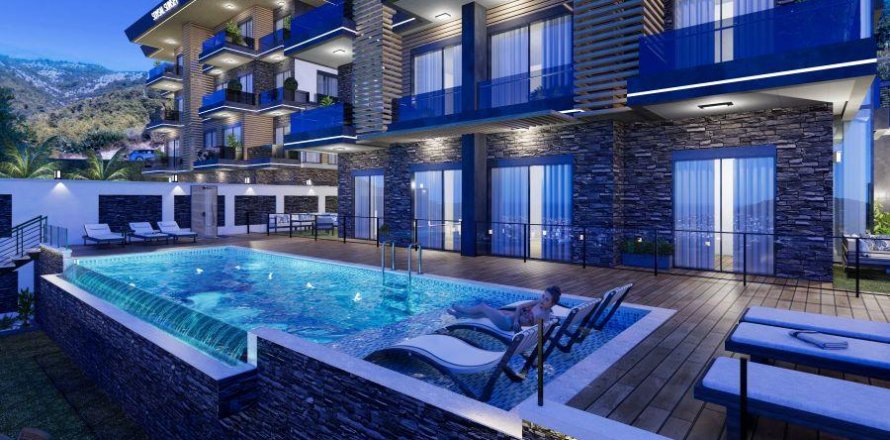 Lägenhet  i Cikcilli, Antalya, Turkiet Nr. 215247