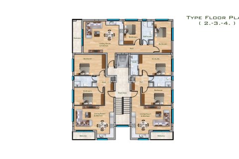 Продажа квартиры в Фамагусте, Северный Кипр 3+1, 110м2, №212524 – фото 8