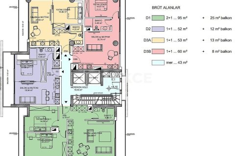 Продажа квартиры  в Гирне, Северный Кипр 2+1, 120м2, №212522 – фото 25