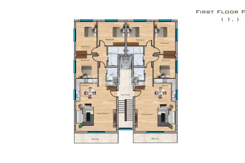 Apartment for sale  in Famagusta, Northern Cyprus, 2 bedrooms, 90m2, No. 212523 – photo 9