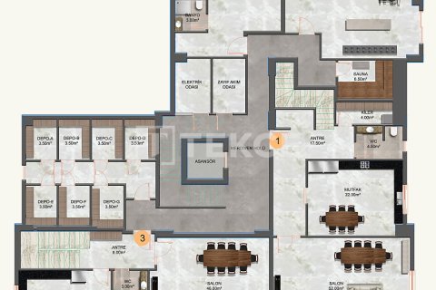 4+1 Wohnung  in Alanya, Antalya, Türkei Nr. 224386 - 21