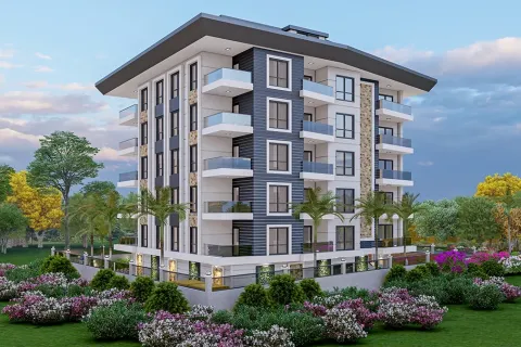 1+1 Leilighet  i Alanya, Antalya, Tyrkia Nr. 223612