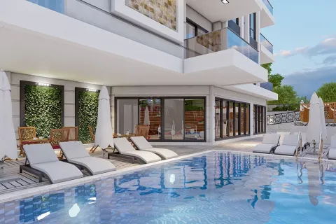 Продажа квартиры  в Аланье, Анталье, Турция 1+1, 55м2, №223612 – фото 28