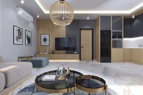 Продажа квартиры  в Аланье, Анталье, Турция 1+1, 47м2, №223613 – фото 15