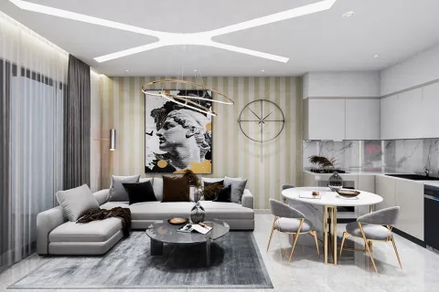 Продажа квартиры  в Аланье, Анталье, Турция 1+1, 50м2, №223614 – фото 28