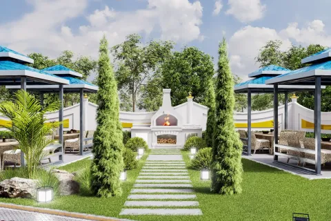 آپارتمان در  Oba ، ترکیه 1 خوابه ، 56 متر مربع.  شماره 219499 - 11