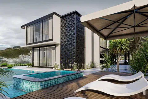 5+1 Villa  i Alanya, Antalya, Tyrkiet Nr. 219695 - 14