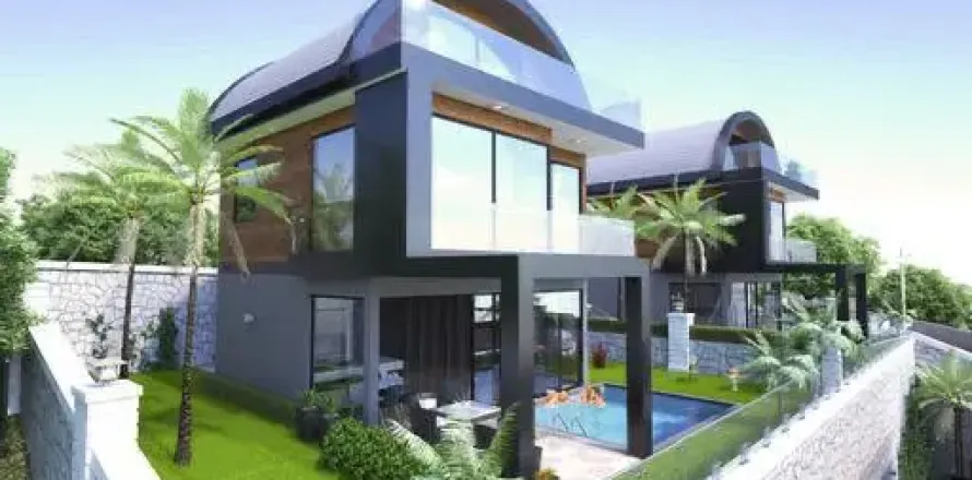 ویلا در  Alanya ، ترکیه 4 خوابه ، 320 متر مربع.  شماره 219694