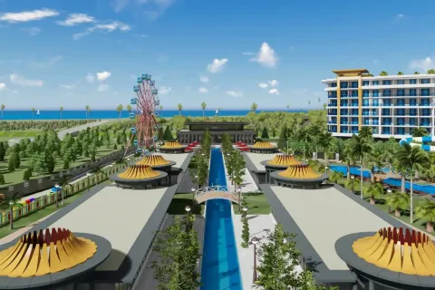 آپارتمان در  Alanya ، ترکیه 1 خوابه ، 65 متر مربع.  شماره 219693 - 12