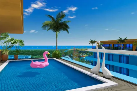 آپارتمان در  Alanya ، ترکیه 1 خوابه ، 65 متر مربع.  شماره 219693 - 8