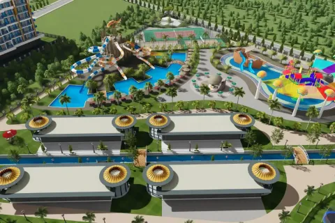 آپارتمان در  Alanya ، ترکیه 1 خوابه ، 65 متر مربع.  شماره 219693 - 20