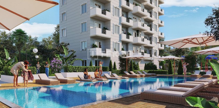 2+1 Penthouse  i Alanya, Antalya, Tyrkiet Nr. 238103