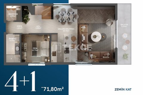 Dubleks daire 4+1 Kuşadası, Aydın, Türkiye №227419 - 25