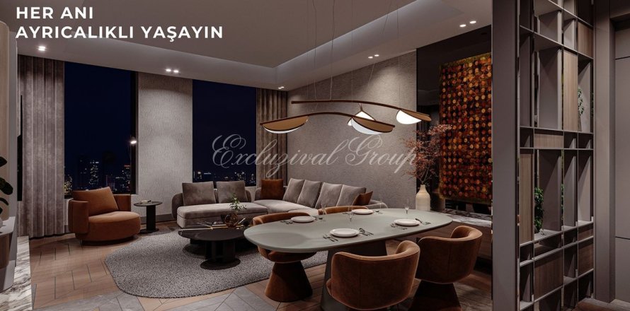 1+1 Leilighet  i Istanbul, Tyrkia Nr. 222353