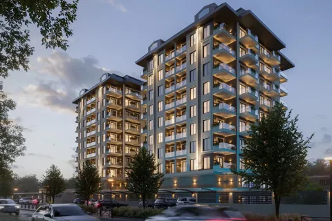 آپارتمان در  Alanya ، ترکیه 1 خوابه ، 60 متر مربع.  شماره 223483 - 24