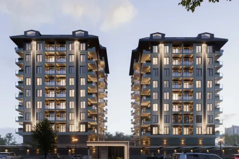 Daire  1+1  Alanya, Antalya, Türkiye №223483