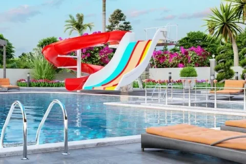 آپارتمان در  Alanya ، ترکیه 2 خوابه ، 90 متر مربع.  شماره 223482 - 4