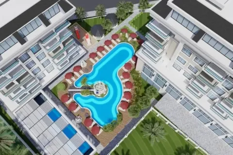 آپارتمان در  Alanya ، ترکیه 1 خوابه ، 50 متر مربع.  شماره 223481 - 3