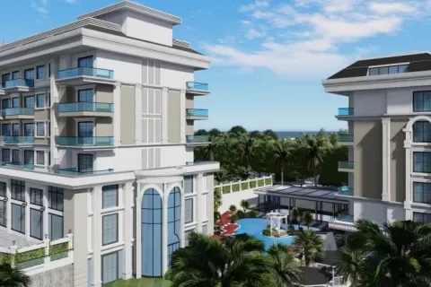 آپارتمان در  Alanya ، ترکیه 1 خوابه ، 50 متر مربع.  شماره 223481 - 8