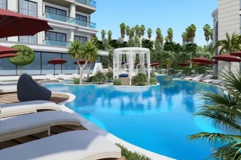 آپارتمان در  Alanya ، ترکیه 1 خوابه ، 50 متر مربع.  شماره 223481 - 9