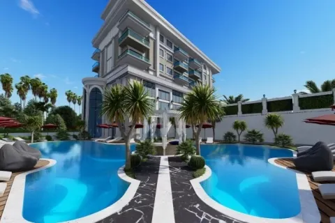 آپارتمان در  Alanya ، ترکیه 1 خوابه ، 50 متر مربع.  شماره 223481 - 10