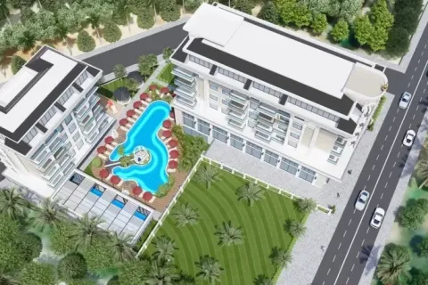 Daire  1+1  Alanya, Antalya, Türkiye №223481