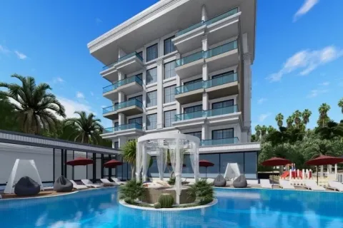 آپارتمان در  Alanya ، ترکیه 1 خوابه ، 50 متر مربع.  شماره 223481 - 12